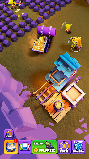 Gold & Goblins: Idle Mine Game - Tangkapan Layar 4