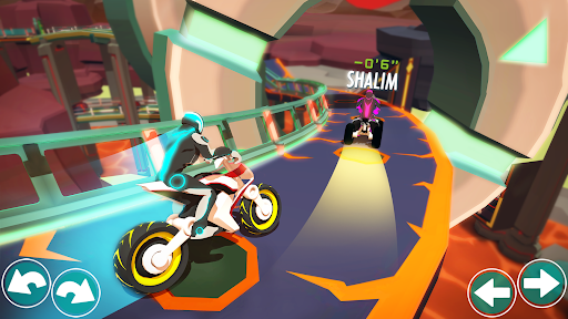 Gravity Rider: Motor balap - Tangkapan Layar 4