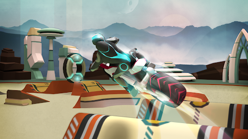 Gravity Rider: Motor balap - Tangkapan Layar 6