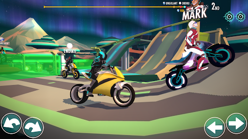 Gravity Rider: Motor balap - Tangkapan Layar 8