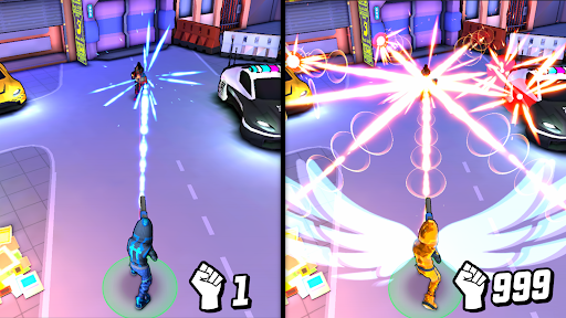 Gridpunk Battle Royale 3v3 PvP - Tangkapan Layar 3