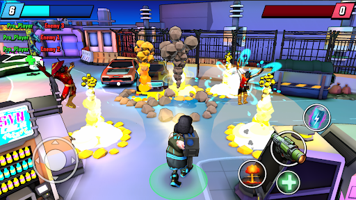 Gridpunk Battle Royale 3v3 PvP - Tangkapan Layar 7