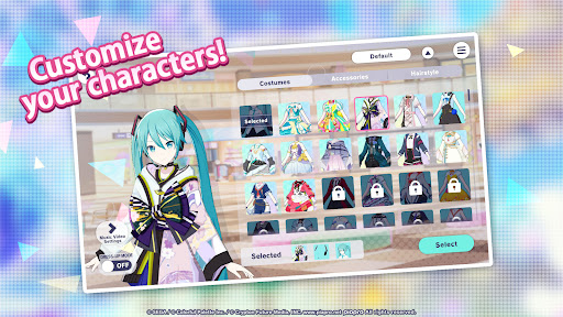 HATSUNE MIKU: COLORFUL STAGE! 5.3.5 APK - Tangkapan Layar 2