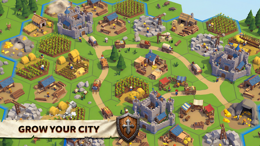 Hexapolis: Turn based strategy - Tangkapan Layar 4