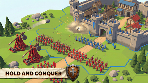 Hexapolis: Turn based strategy - Tangkapan Layar 6