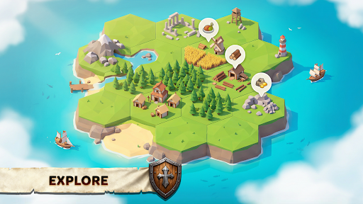 Hexapolis: Turn based strategy - Tangkapan Layar 7