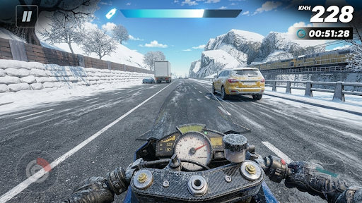 Highway Moto Rush: Traffic - Tangkapan Layar 7