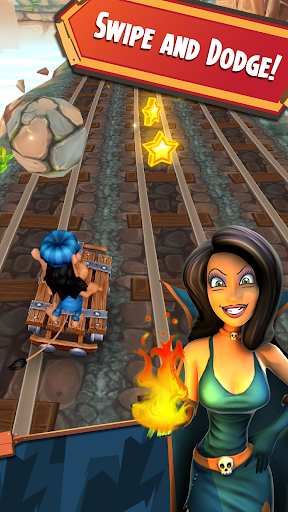 Hugo Troll Race 2: Rail Rush - Tangkapan Layar 2