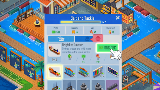 Idle Fishlandia - Tycoon Game - Tangkapan Layar 4