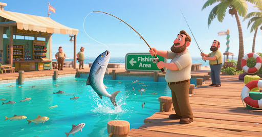 Idle Fishlandia - Tycoon Game - Tangkapan Layar 7