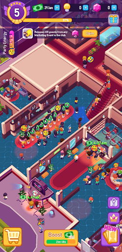 Idle Nightclub Tycoon - Tangkapan Layar 6