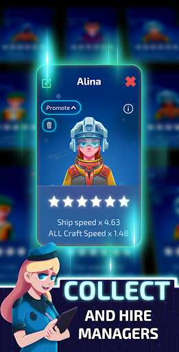 Idle Planet Miner - Tangkapan Layar 4