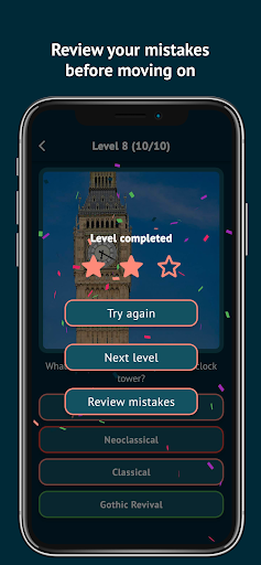 Landmark Quiz: Play & Learn - Tangkapan Layar 7