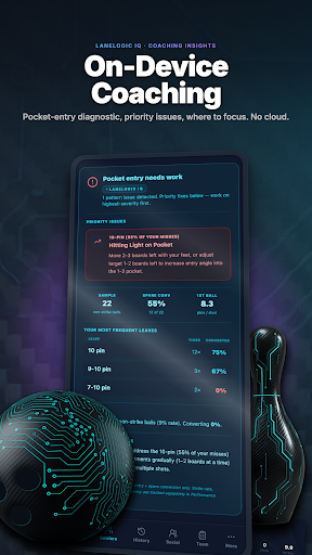 LaneLogic Bowling Score Keeper - Tangkapan Layar 5