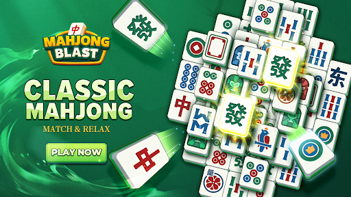 Mahjong Blast - Tangkapan Layar 1