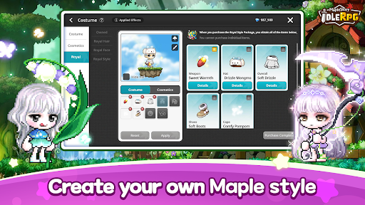 MapleStory : Idle RPG - Tangkapan Layar 5
