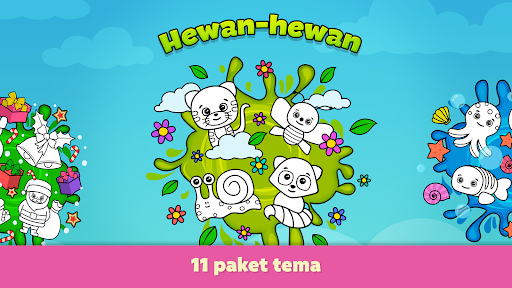 Mewarnai Anak: game menggambar - Tangkapan Layar 4