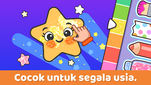 Mewarnai untuk balita 1+ - Tangkapan Layar 1