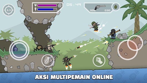 Mini Militia - War.io - Tangkapan Layar 1