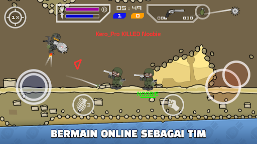 Mini Militia - War.io - Tangkapan Layar 2