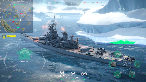 MODERN WARSHIPS game perang - Tangkapan Layar 4