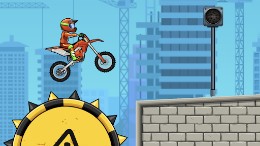 Moto X3M Bike Race Game - Tangkapan Layar 1