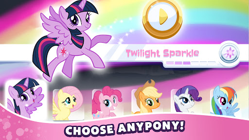 My Little Pony: Pelari Pelangi - Tangkapan Layar 1