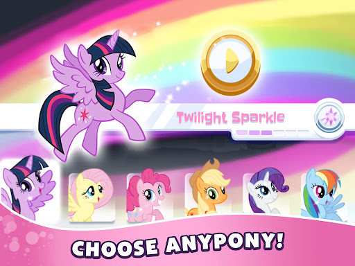 My Little Pony: Pelari Pelangi - Tangkapan Layar 8