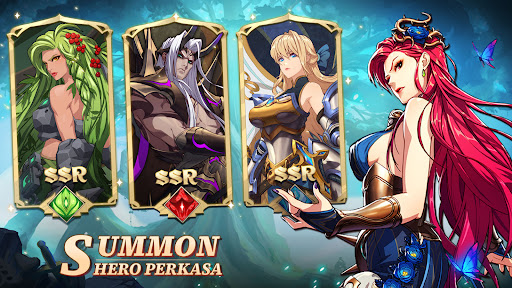 Mythic Heroes: Idle RPG - Tangkapan Layar 1