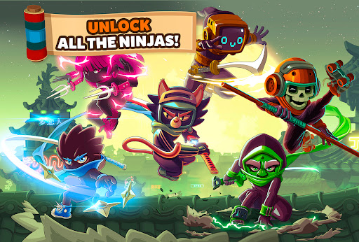 Ninja Dash Run - Offline Game - Tangkapan Layar 3