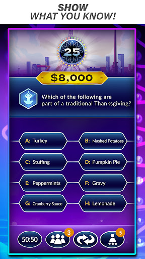 Official Millionaire Game - Tangkapan Layar 1