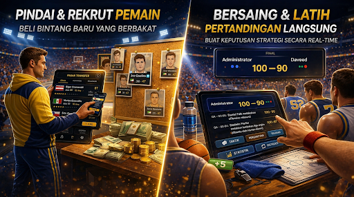 Online Basketball Manager - Tangkapan Layar 8