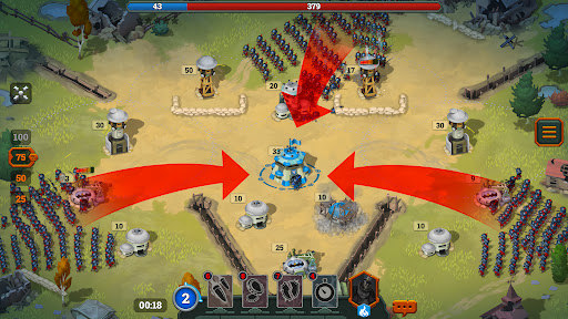 Perang Bunker: Game RTS WW1 - Tangkapan Layar 1
