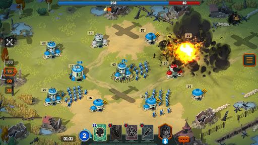 Perang Bunker: Game RTS WW1 - Tangkapan Layar 5
