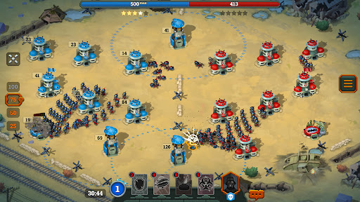 Perang Bunker: Game RTS WW1 - Tangkapan Layar 7