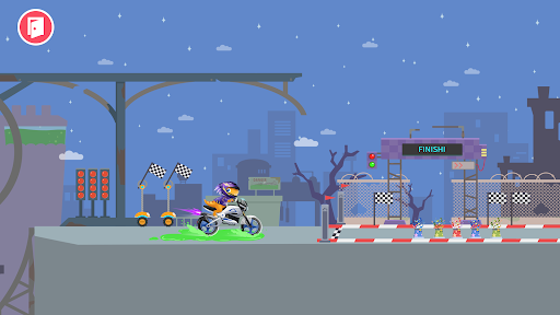 Permainan Dirt Bike Anak - Tangkapan Layar 8