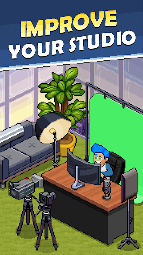 PewDiePie's Tuber Simulator - Tangkapan Layar 1