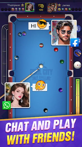 Pool City - 8 Ball - Tangkapan Layar 4