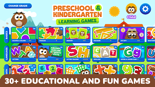 Preschool & Kindergarten Games 15.0.5 - Tangkapan Layar 1