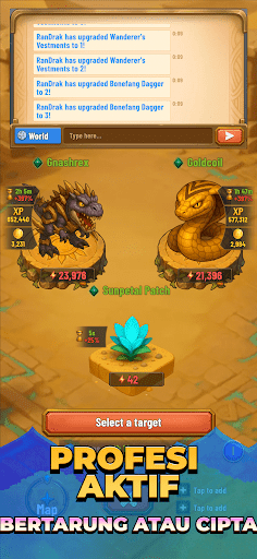 Rangard: MMORPG Idle - Tangkapan Layar 6
