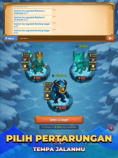 Rangard: MMORPG Idle - Tangkapan Layar 8