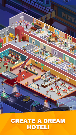 Sim Hotel Tycoon: Tycoon Games - Tangkapan Layar 1