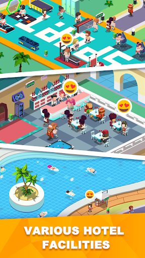 Sim Hotel Tycoon: Tycoon Games - Tangkapan Layar 5