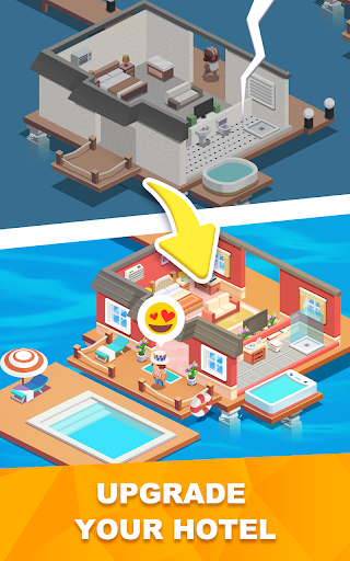 Sim Hotel Tycoon: Tycoon Games - Tangkapan Layar 6