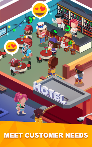 Sim Hotel Tycoon: Tycoon Games - Tangkapan Layar 8