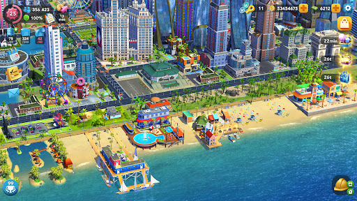 SimCity BuildIt - Tangkapan Layar 1