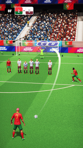 Soccer Superstar - Sepak bola - Tangkapan Layar 2