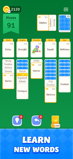 Solitaire Associations Journey - Tangkapan Layar 5