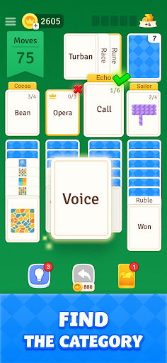 Solitaire Associations Journey - Tangkapan Layar 6