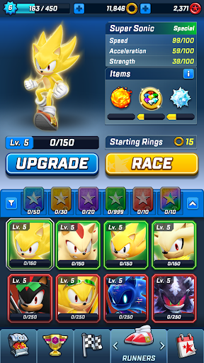 Sonic Forces: Balapan PvP - Tangkapan Layar 2